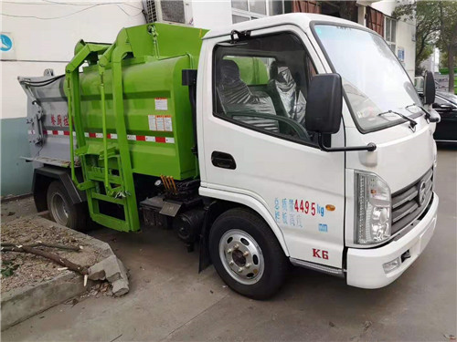 凱馬國六藍牌餐廚垃圾車，整車已做好，環(huán)保，3c齊全，上牌不超重