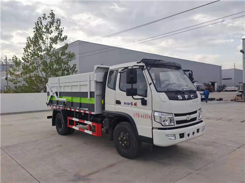 地下室專用，純工程車底盤,時風壓縮式對接垃圾車推薦