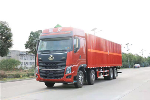 柳汽國六8×4危險品廂式車可出危險品類別  2類氣體、3類液體、7類放射性（全國獨有）、8類腐蝕性、9類雜項、另有2類倉欄式公告正在申報中
