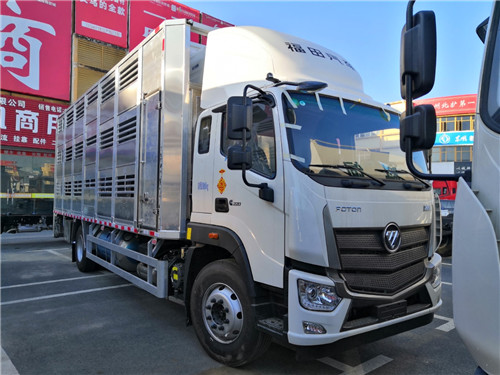 國六福田歐航7.8米畜禽運輸車公告+營運+環(huán)保齊全，提供整車合格證