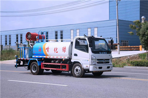 國(guó)六黃牌凱馬6方灑水車公告有灑水、抑塵兩款外形圖片可選，免征齊全