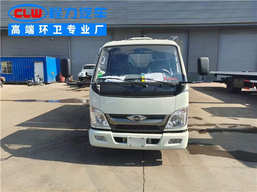 國(guó)六福田小卡2掃路車，最小國(guó)六柴油掃路車
