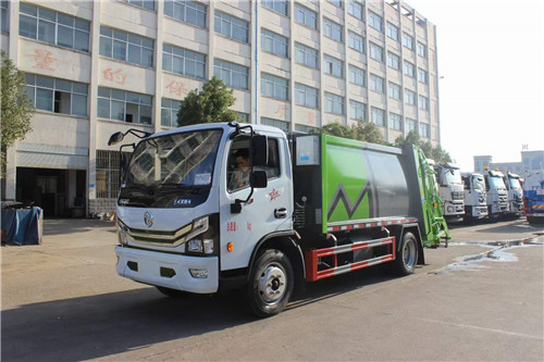 國六東風(fēng)8.5方壓縮式垃圾車推薦