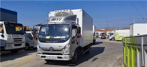 國(guó)六奧鈴速運(yùn)冷藏車，18方國(guó)六冷藏車，康明斯130馬力冷藏車