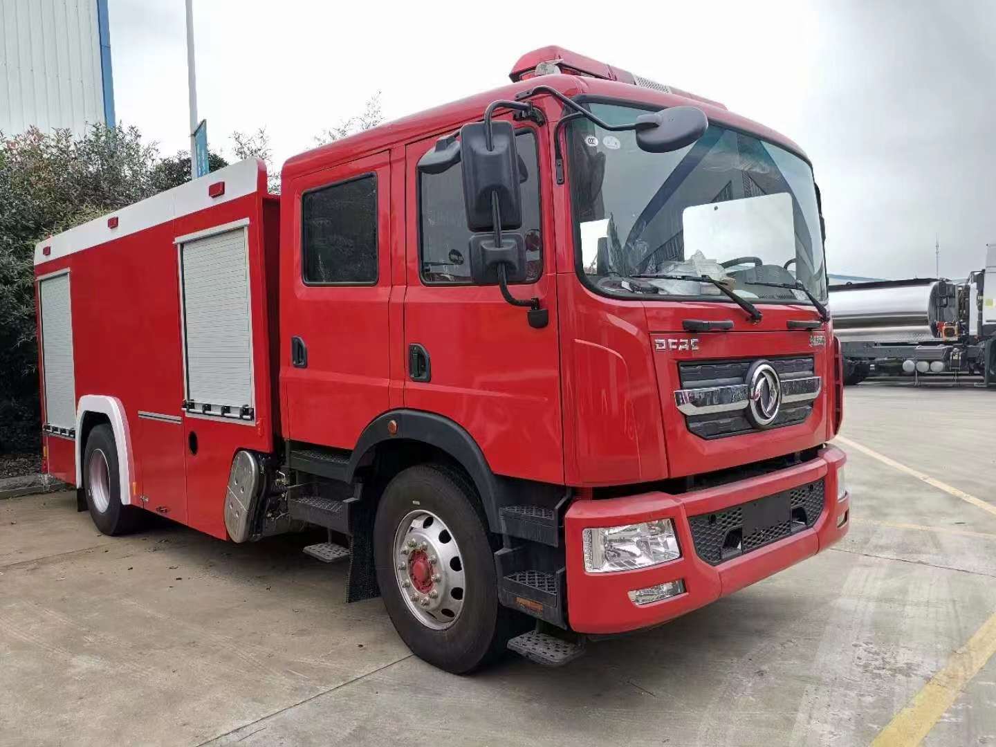 程力威牌（國六）東風(fēng)D9六噸水罐、泡沫消防車
