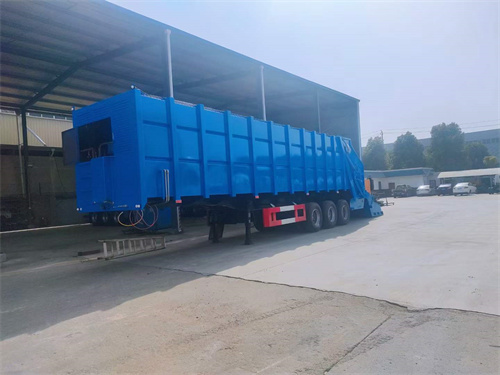 45方半掛壓縮垃圾車廠家直銷，價(jià)格優(yōu)惠