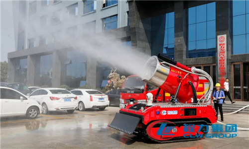 智能制造：程力RXR-YM60000D 履帶式排煙滅火戰(zhàn)車智能機(jī)器人量產(chǎn)投放市場