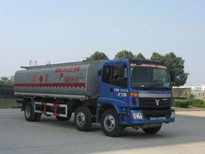 歐曼前四后四化工液體運(yùn)輸車(chē)
