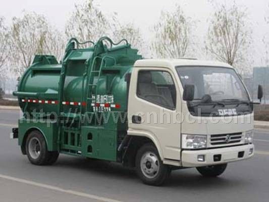 東風(fēng)福瑞卡3-4立方餐廳垃圾收集車(chē)