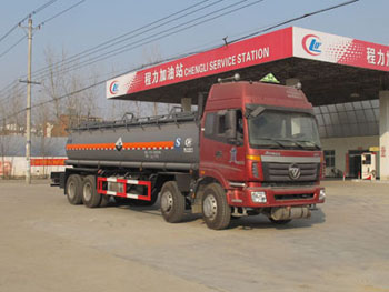 國(guó)四歐曼前四后八化工液體運(yùn)輸車