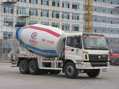 歐曼后雙橋混凝土攪拌運(yùn)輸車(chē)